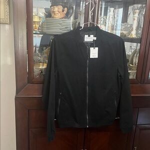 Topman Classic Black Bomber Jacket size M❤️